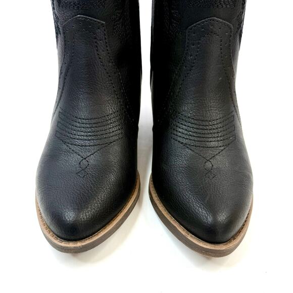 Sugar Women's Tammy Western Cowboy Boots Size 8 M Black NWT AND BOX - Picture 3 of 8